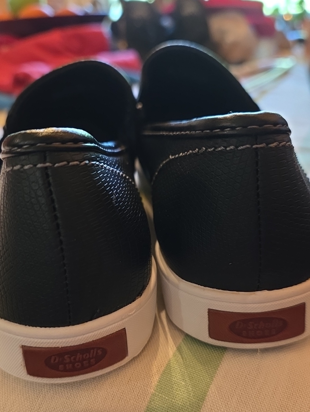 Dr Scholls Black Slip-On Women's Casual Sneakers - Picture 6 of 6
